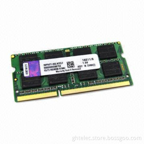 Laptop 512mb*8 16chips ddr3 8gb RAM memory work with motherboards, ETT original chips, fast delivery